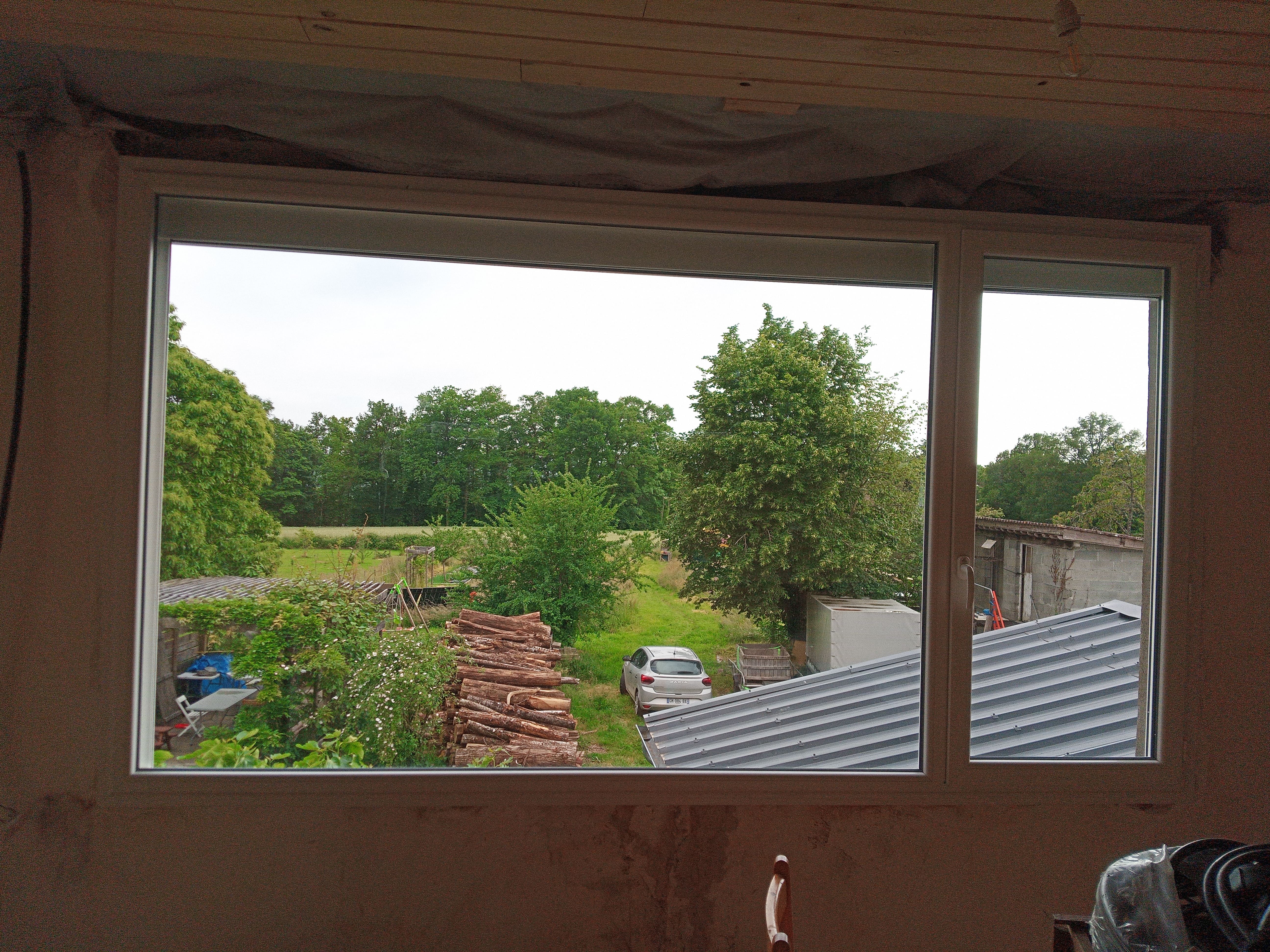 Persiennes bois réhabilitation