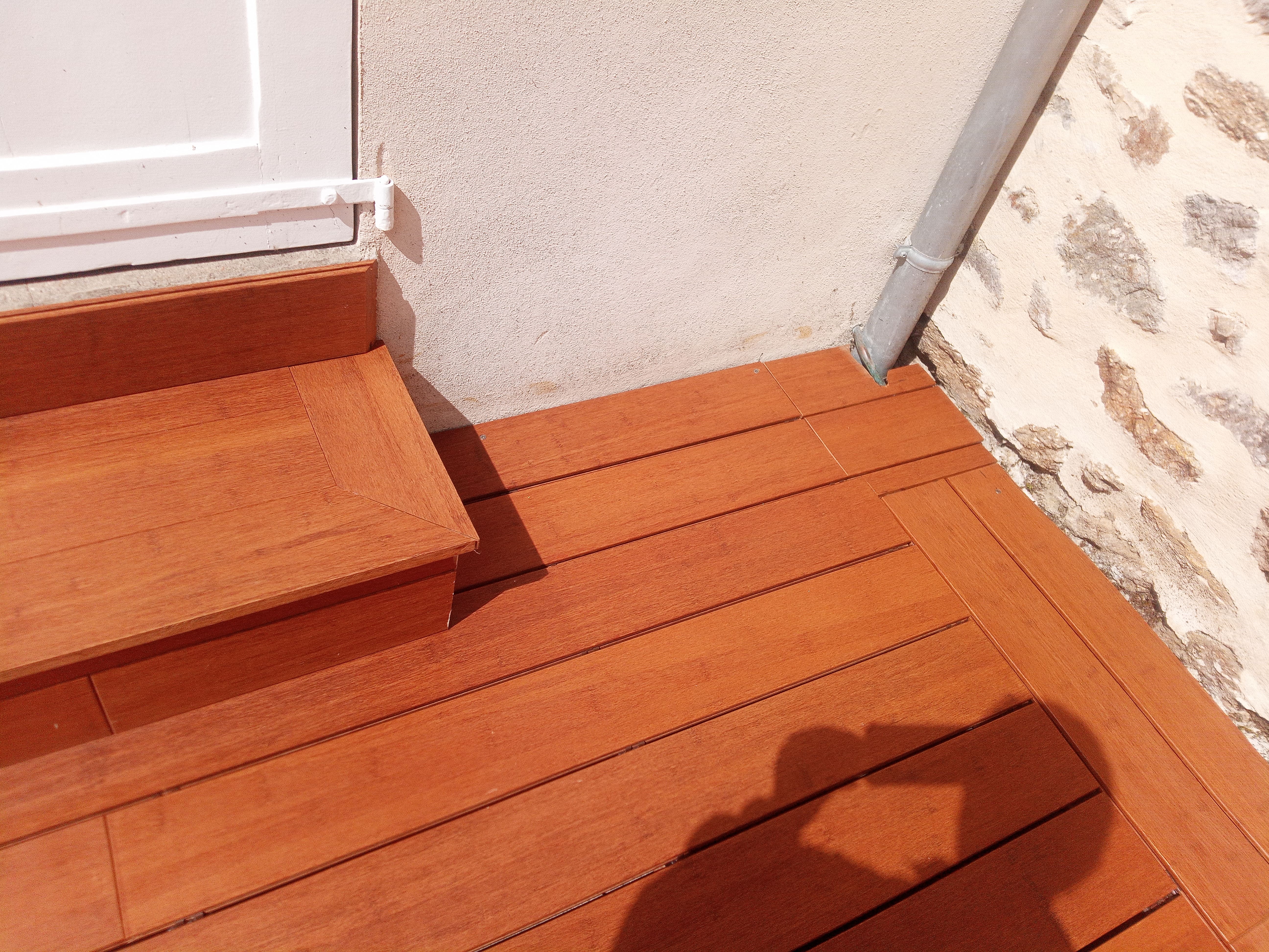 Terrasse bambou vue ensemble